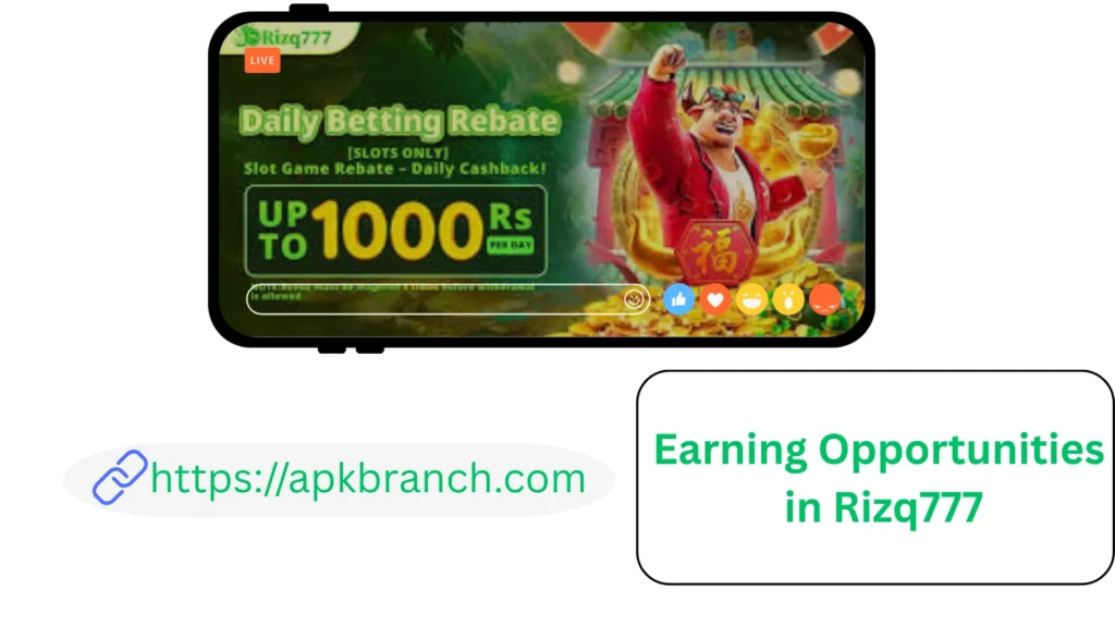 Rizq777 Game rewards